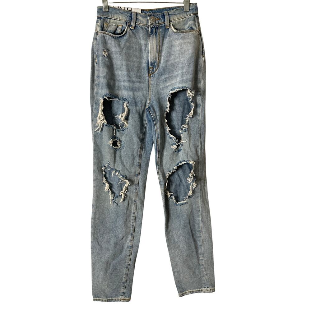 BDG Urban Outfitters Women’s Distressed Jeans 25W Light Wash High Rise Ripped